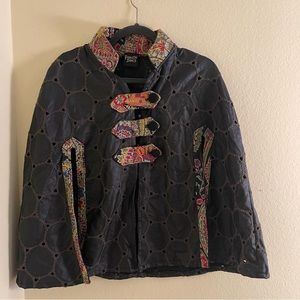 Congregation of Forgotten saints leather cape